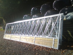 Cattle feed barriers 5