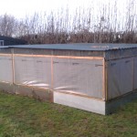 Pheasant Shelter pen (metal frame painted)