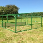 Pheasant house frame work