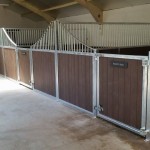 Stables - decrotive with recycled plastic T+G